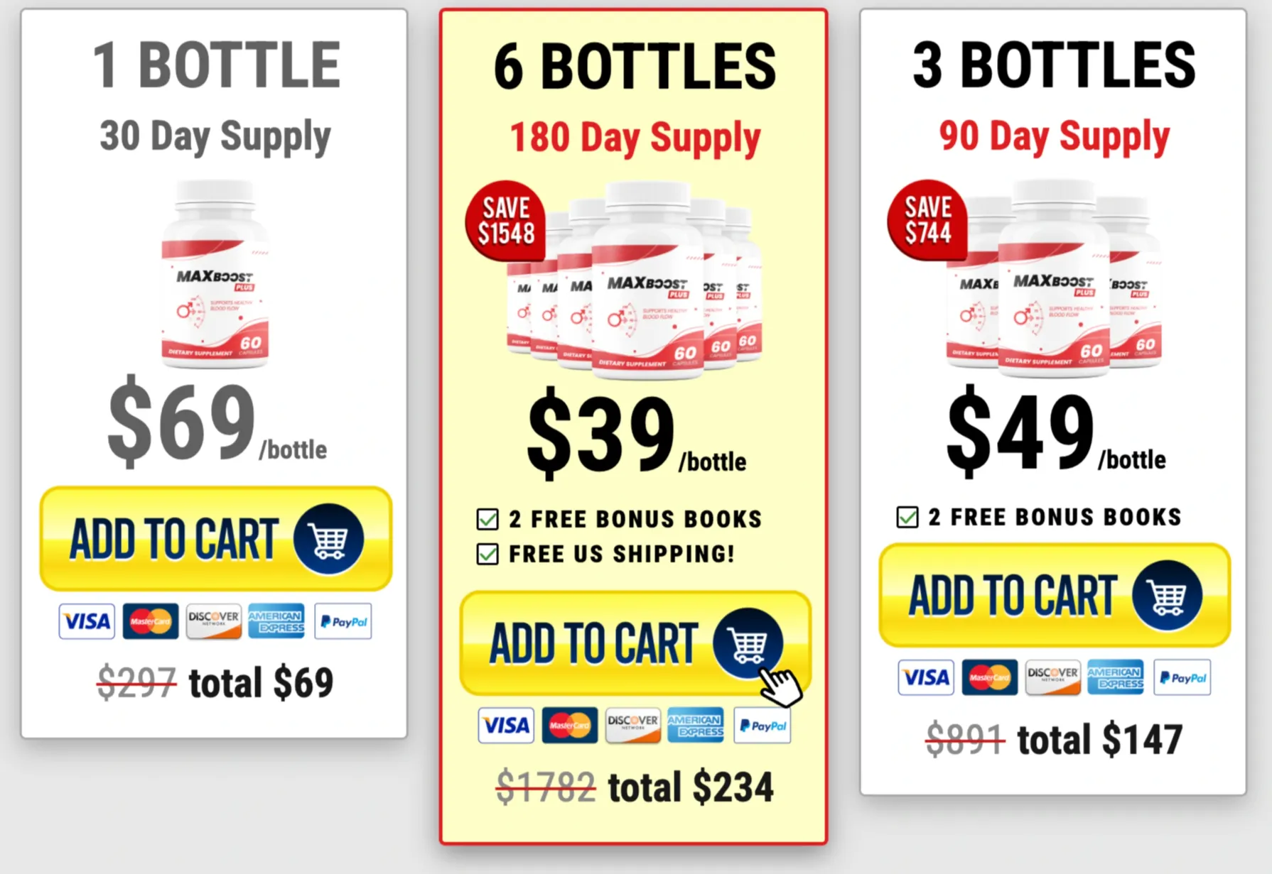 Max Boost Juice pricing
